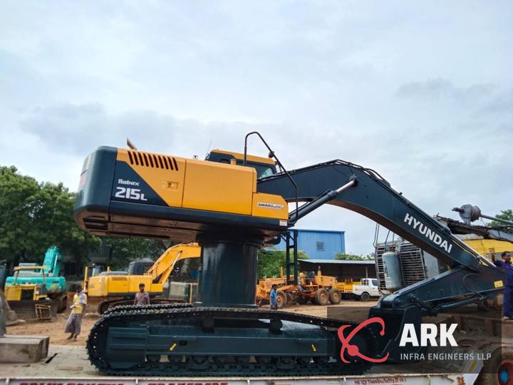 High-neck excavator