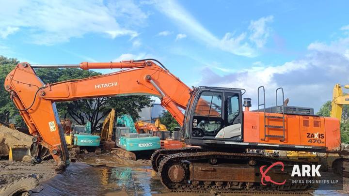 Hitachi excavator