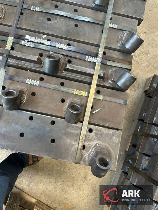Finished trench plates